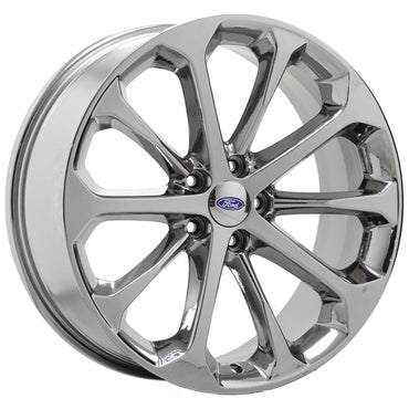 20" Ford Taurus Bright Chrome Wheels Rims Factory OEM Set 3927 3969