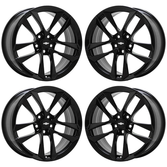20" Chevrolet Camaro Gloss Black wheels rims Factory OEM 97952