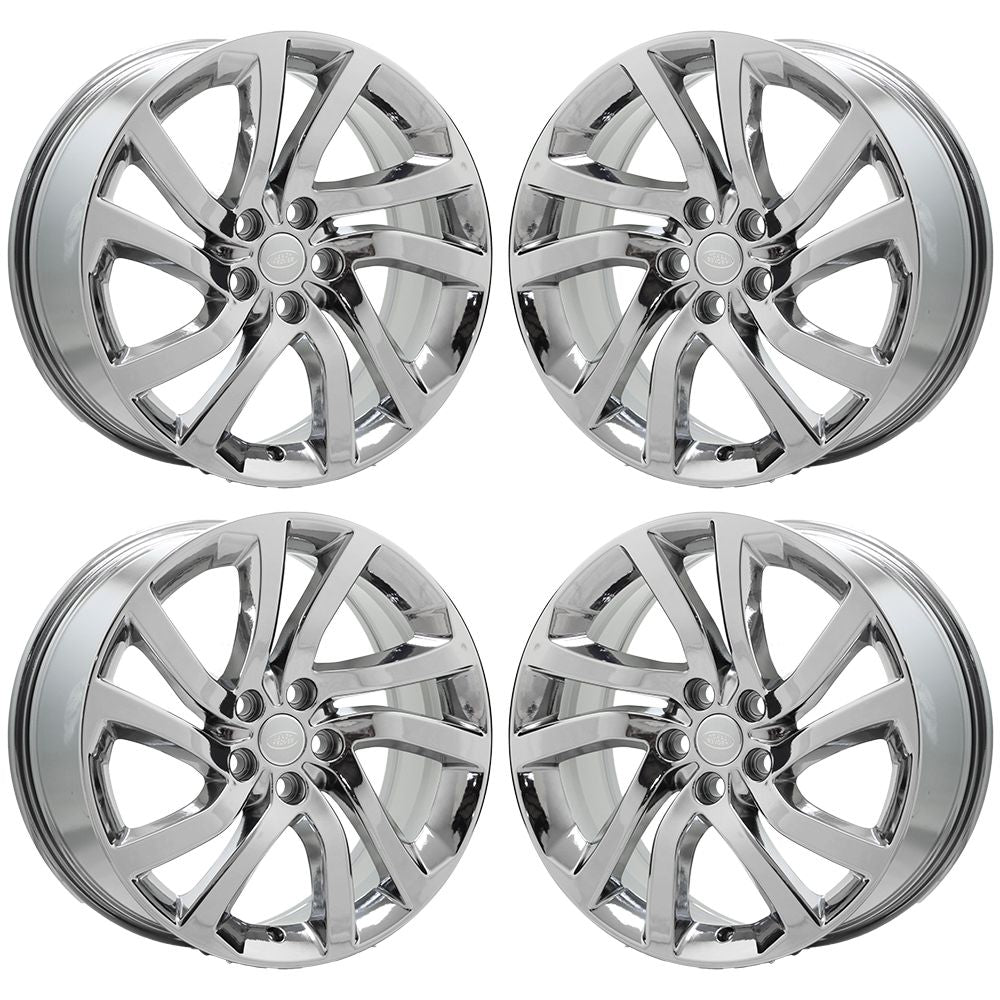 20" Land Rover Discovery Range Rover Chrome Wheels Rims OEM Set 72288 EXCHANGE