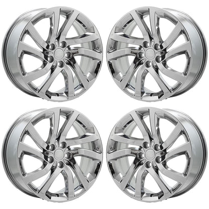 20" Land Rover Discovery Range Rover Chrome Wheels Rims Factory OEM Set 72288