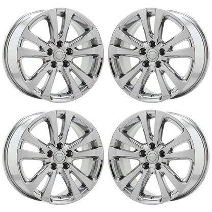 17" Chrysler 200 Chrome wheels rims Factory OEM set 2511 - 2015-2017