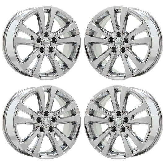 17" Chrysler 200 Chrome wheels rims Factory OEM set 2511 - 2015-2017