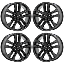 Load image into Gallery viewer, EXCHANGE 20&quot; Ford Explorer 2011-2019 PVD Black Chrome Wheels OEM Set 10060
