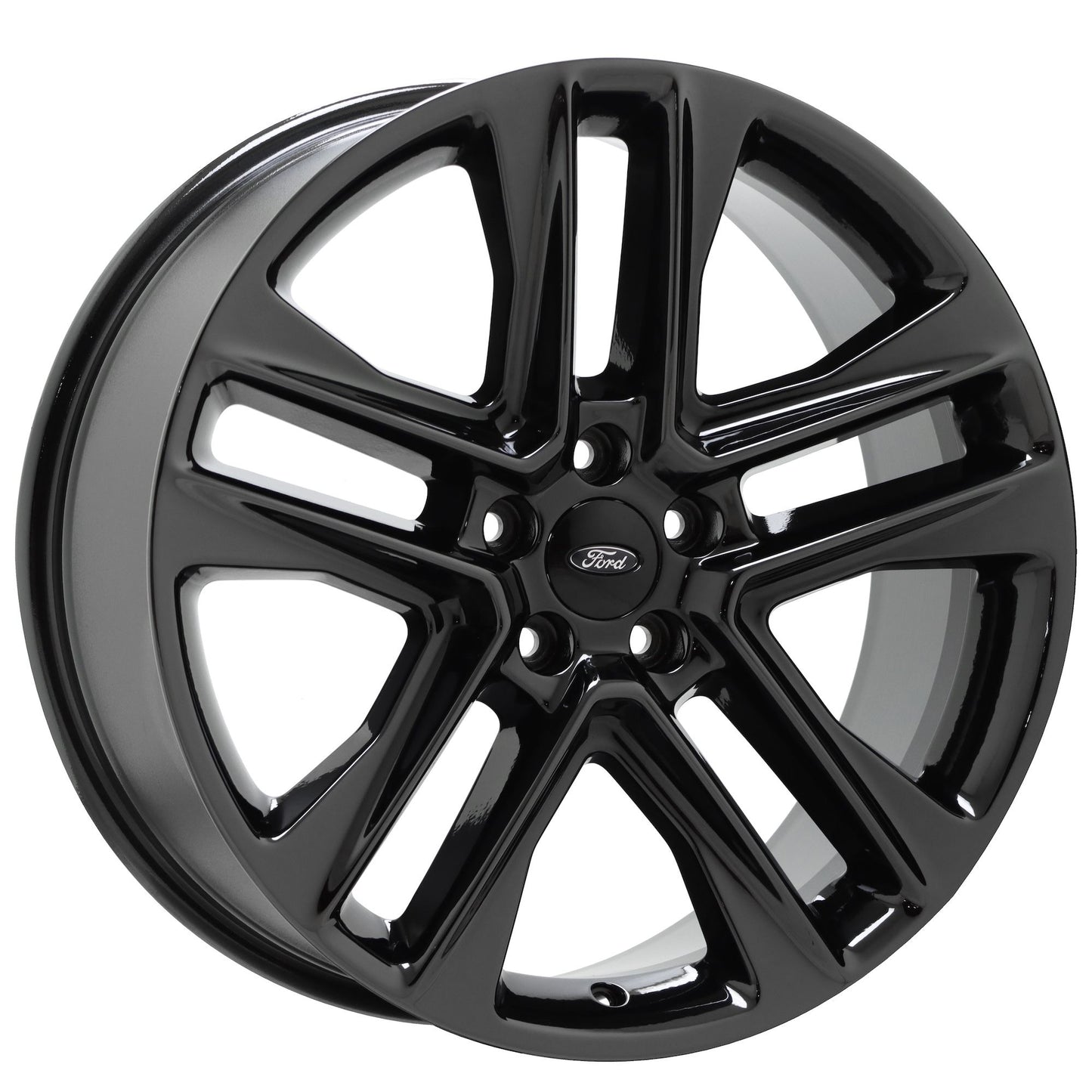 20" Ford Explorer 2011-2019 Black Chrome wheels rims Factory OEM set 10060