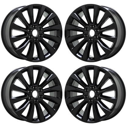 22" Lincoln Navigator Gloss Black wheels rims Factory OEM 10177 EXCHANGE