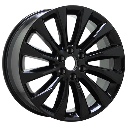 22" Lincoln Navigator Gloss Black wheels rims Factory OEM 10177 EXCHANGE