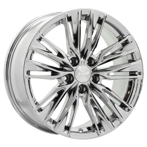 18" Cadillac CT4 ATS PVD Chrome wheels rims Factory OEM Set 4862