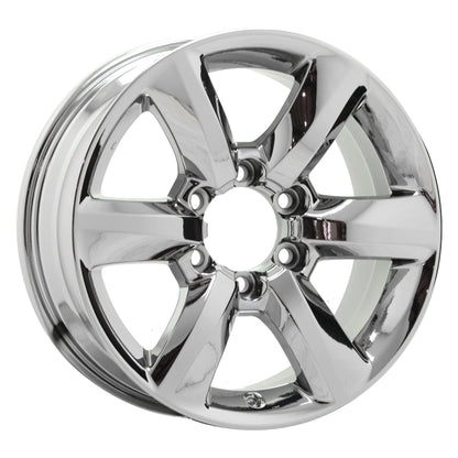 18" Lexus GX460 Bright Chrome wheels rims Factory OEM set 74229 EXCHANGE