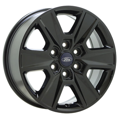18" Ford F150 Gloss Black wheels rims Factory OEM set 3997 3999 EXCHANGE