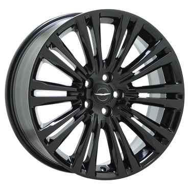 20" Chrysler 300 RWD Gloss Black Wheels Rims Factory OEM Set 2011-2021 - 2420