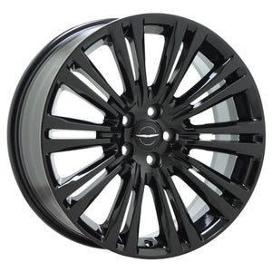 20" Chrysler 300 RWD Black Wheels Rims Factory OEM Set 2011-2021 - 2420