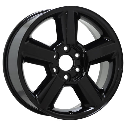 20" Silverado Tahoe Suburban Gloss Black wheels rims Factory OEM 5308 EXCHANGE