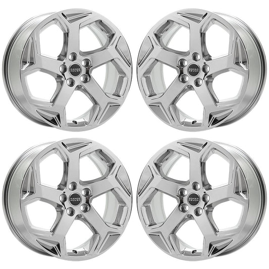 20" Range Rover Sport Bright Chrome wheels rims Factory OEM set 72310