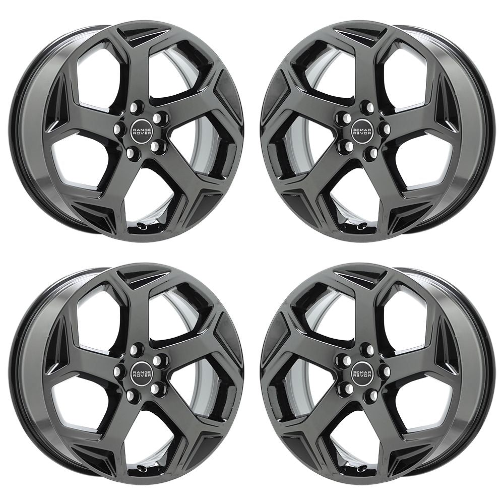 20" Range Rover Sport Black Chrome wheels rims Factory OEM set 72310
