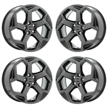 Load image into Gallery viewer, 20&quot; Range Rover Sport PVD Black Chrome wheels rims Factory OEM set 72310
