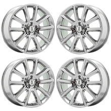 Load image into Gallery viewer, EXCHANGE 19&quot; Lincoln MKZ PVD Chrome wheels rims Factory OEM set - 3953
