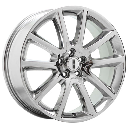 19" Lincoln MKZ Bright Chrome wheels rims Factory OEM set - 3953 EXCHANGE