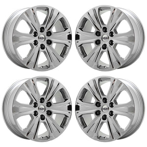 20" Ford Expedition F150 PVD Chrome Wheels Rims Factory OEM Original Set 3992