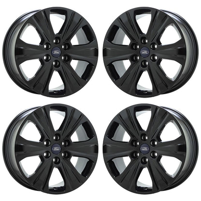 20" Ford Expedition F150 Gloss Black wheels rims OEM set 3992 EXCHANGE