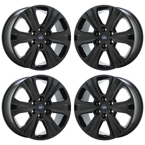 20" Ford Expedition F150 Gloss Black Wheels Rims Factory OEM Set 3992