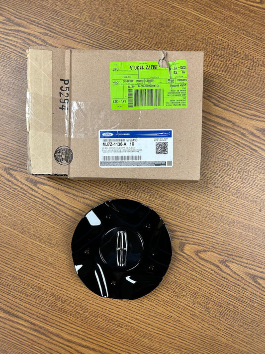5 7/8" Lincoln Corsair OEM Black Center Cap #MJ7Z1130A single