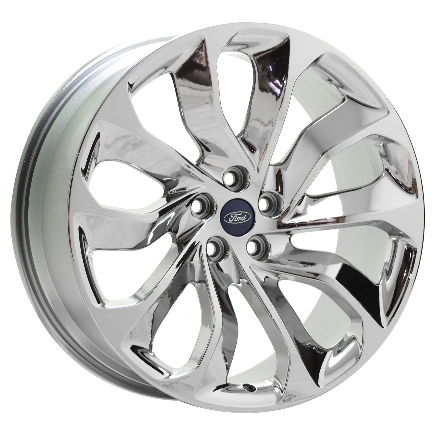 21" Lincoln Aviator Bright Chrome wheels rims Factory OEM set 10239