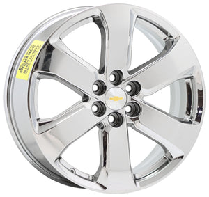 20" Chevrolet Traverse PVD Chrome wheels rims Factory OEM 2018-2023 set 4 5845