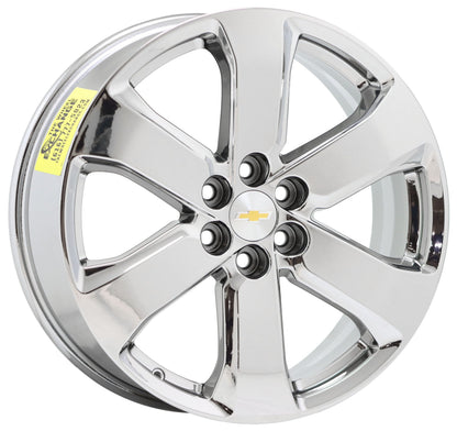 20" Chevrolet Traverse Bright Chrome wheels rims Factory OEM 2018-2023 set 5845