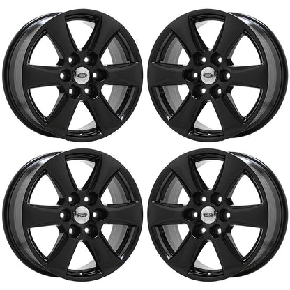 18" Ford F150 Truck Gloss Black wheels rims Factory OEM 10168 EXCHANGE