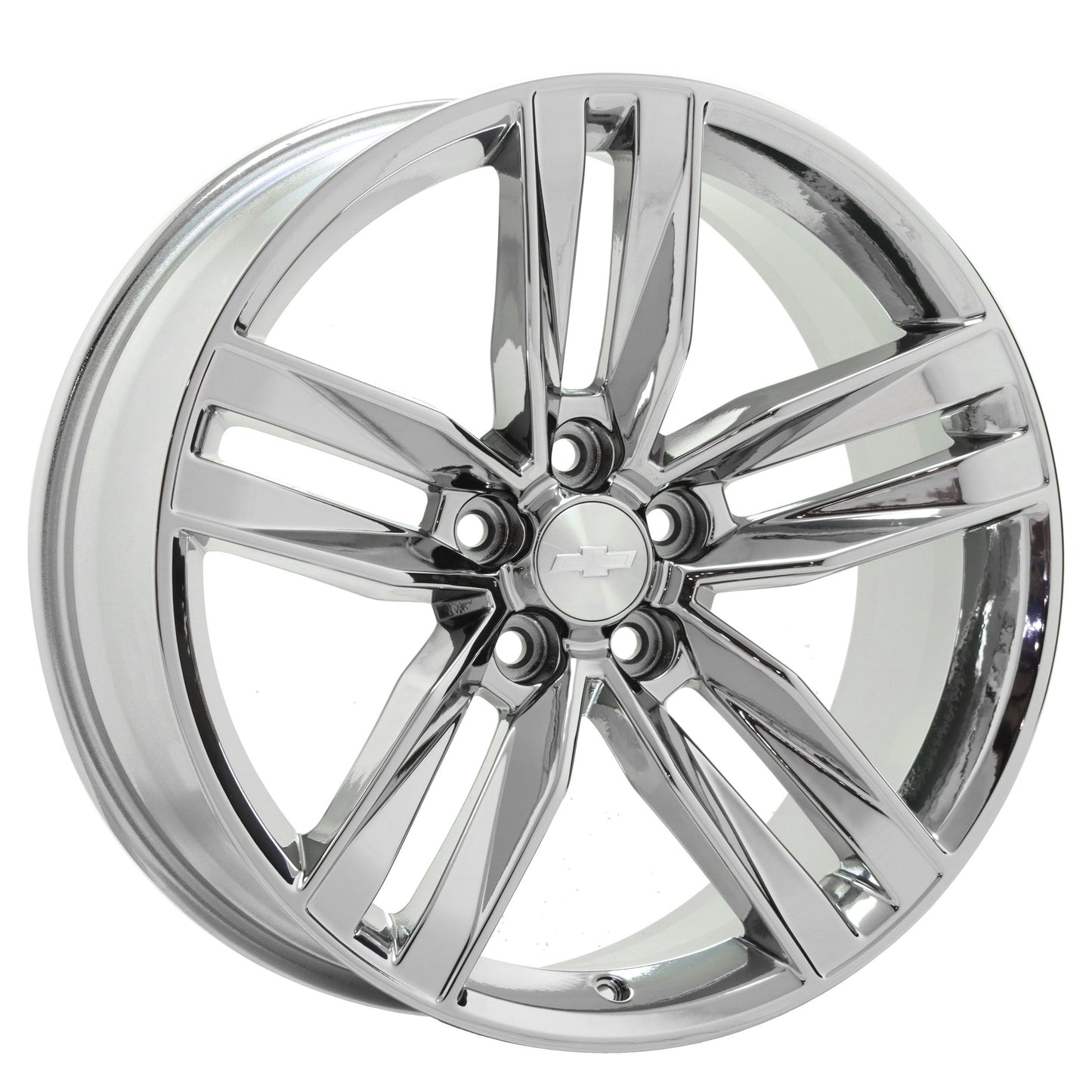 20" Chevrolet Camaro RS Bright Chrome wheels rims Factory OEM set 5761 5762