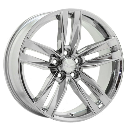 20" Chevrolet Camaro RS Bright Chrome wheels rims Factory OEM set 5761 5762