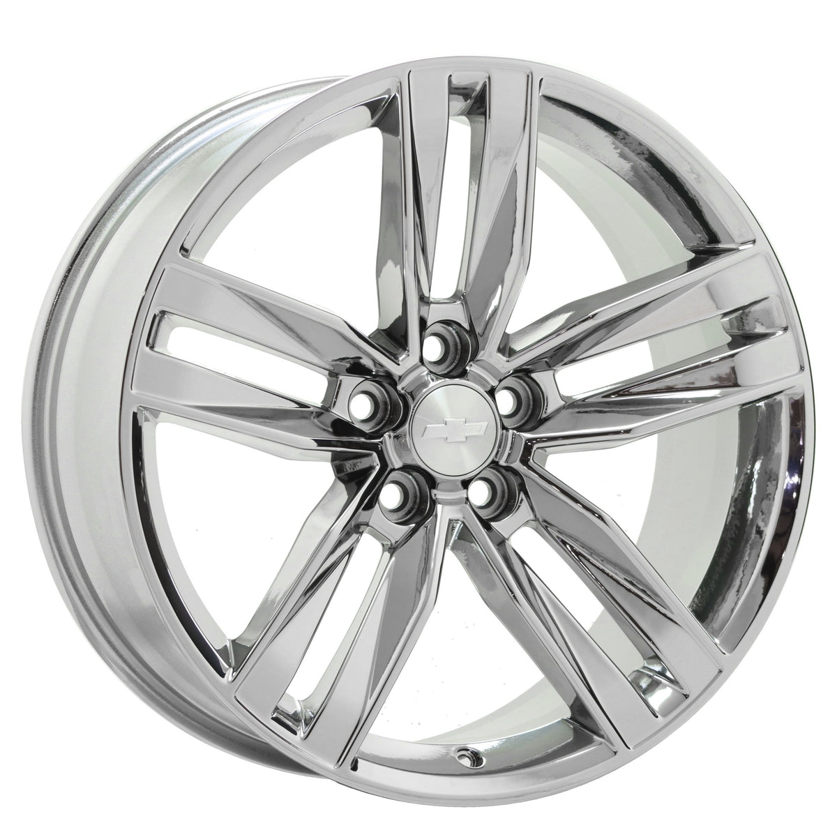 20" Chevrolet Camaro RS Bright Chrome wheels rims Factory OEM set 5761 5762