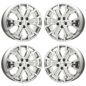EXCHANGE 18" Nissan Pathfinder PVD Chrome wheels rim Factory OEM set 4 2019 2020