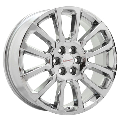 20" Chevy Traverse Blazer Bright Chrome wheels Factory OEM set 14003 EXCHANGE