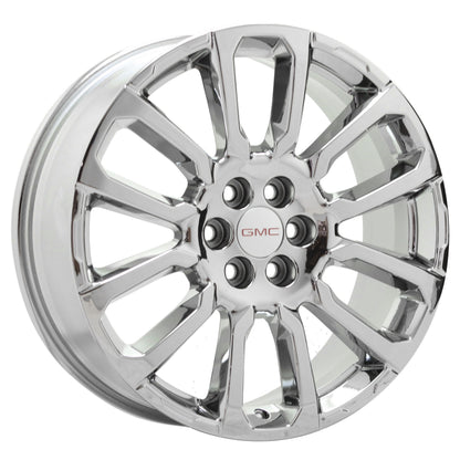 20" Chevy Traverse Blazer Bright Chrome wheels Factory OEM set 14003 EXCHANGE