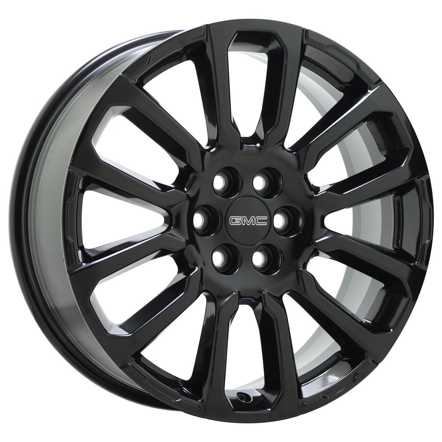 20" GMC Acadia Denali Gloss Black wheels Factory OEM set 14003 EXCHANGE