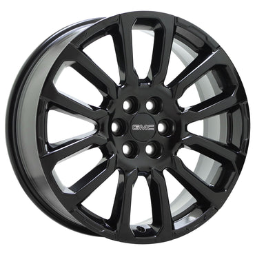 20" GMC Acadia Chevrolet Traverse Blazer Black wheels rims Factory OEM set 14003