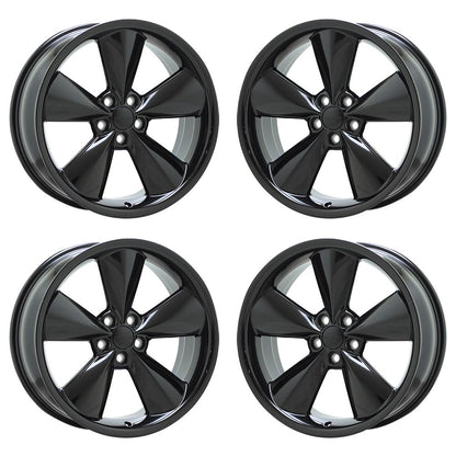 20" Dodge Charger Challenger RWD Heritage Black wheels rim OEM set 2524 EXCHANGE
