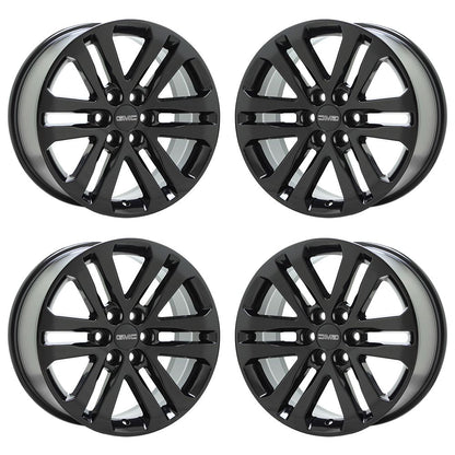 18" GMC Canyon Chevrolet Colorado Gloss Black wheels rims Factory OEM set 5694