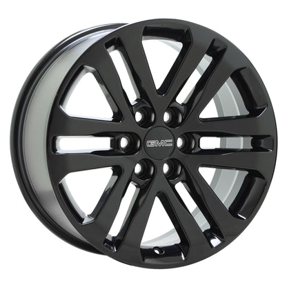 18" GMC Canyon Chevrolet Colorado Gloss Black wheels rims OEM set 5694 EXCHANGE
