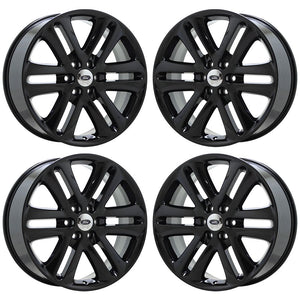 22" Ford F150 Truck Gloss Black wheels rims Factory OEM set 3918 EXCHANGE