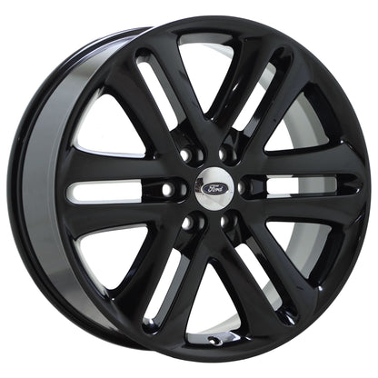 22" Ford F150 Truck Gloss Black wheels rims Factory OEM set 3918 EXCHANGE