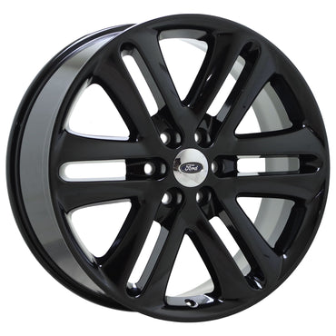 22" Ford F150 Truck Gloss Black wheels rims Factory OEM set 3918