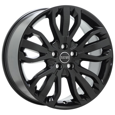 21" Range Rover Sport Discovery Gloss Black wheels rims Factory OEM set 72254