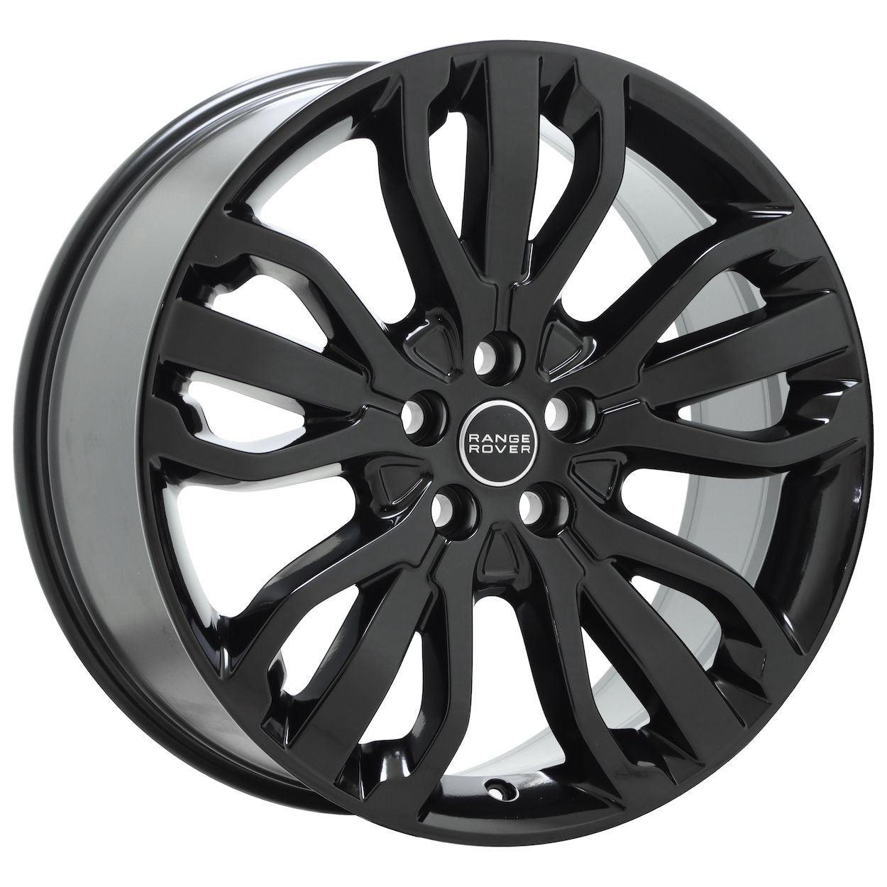 21" Range Rover Sport Discovery Gloss Black wheels rims Factory OEM set 72254