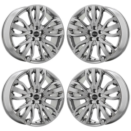 21" Range Rover Sport Discovery Dura Chrome wheels rims Factory OEM set 72254