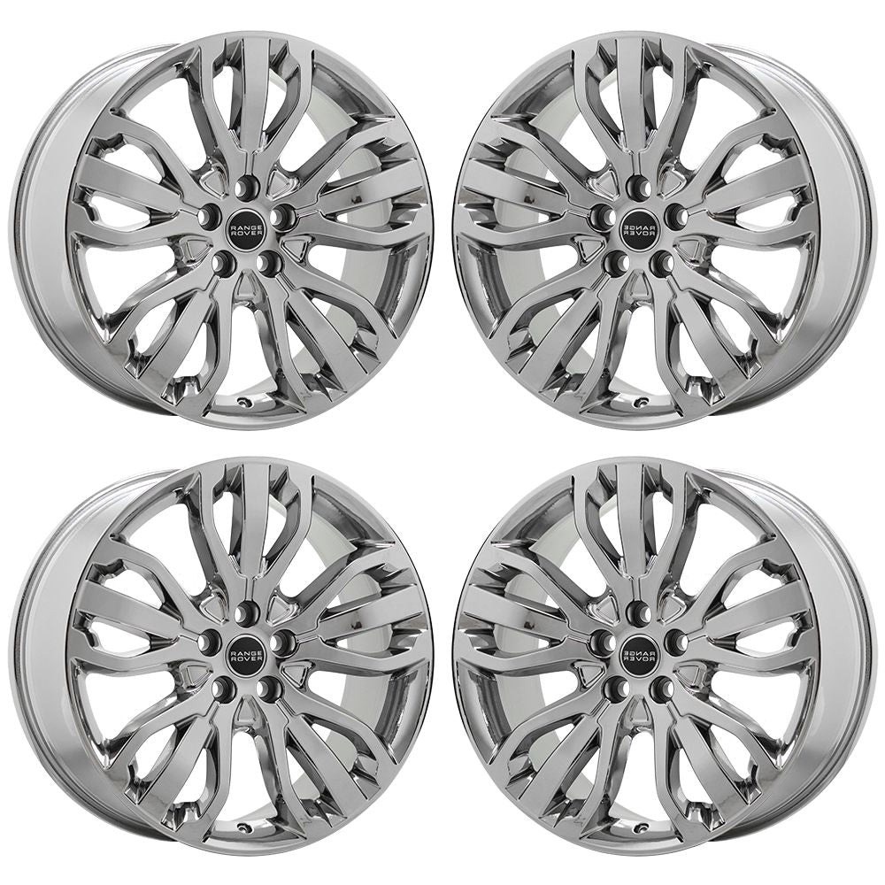 21" Range Rover Sport Discovery Chrome wheels rim Factory OEM set 72254 EXCHANGE