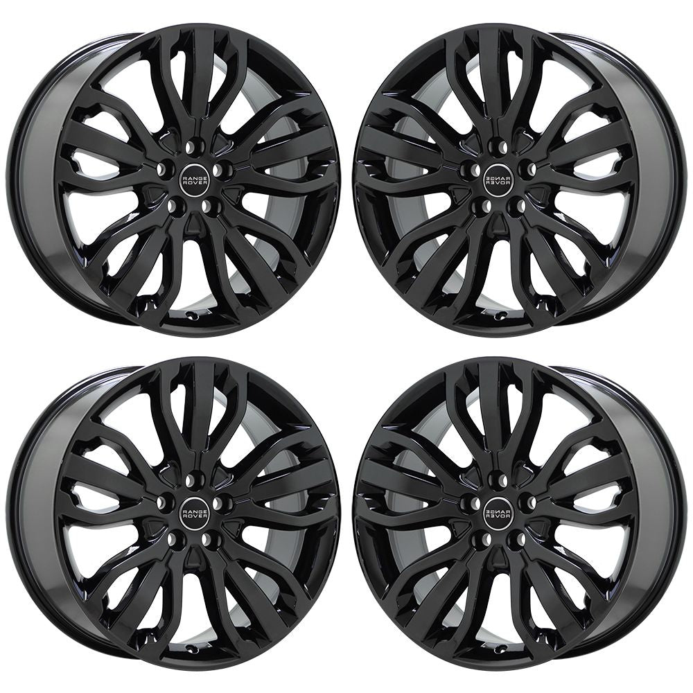21" Range Rover Sport Discovery Black Chrome wheels Factory set 72254 EXCHANGE
