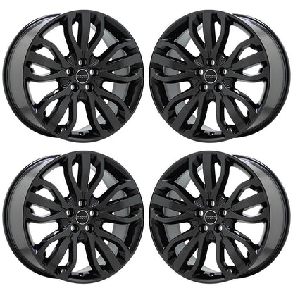 21" Range Rover Sport Discovery Black Chrome wheels Factory set 72254