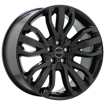 21" Range Rover Sport Discovery Black Chrome wheels Factory set 72254